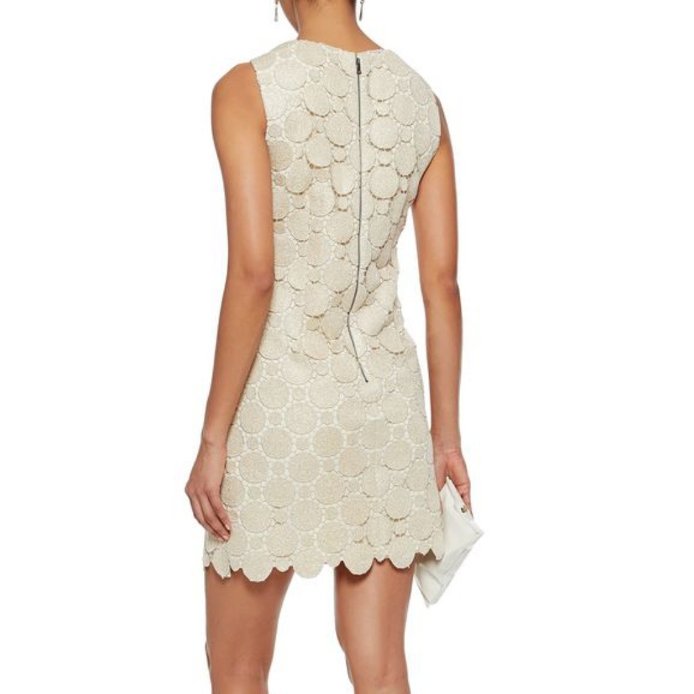 🚨Alice + Olivia Gold clyde Aline dress - Picture 2 of 5